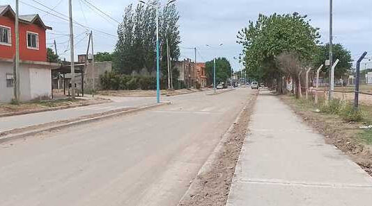 El Municipio continúa realizando obras de infrestructura urbana