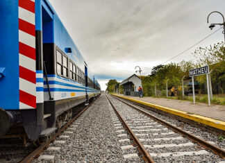 Suspensión del servicio de trenes en Garín, Maquinista Sacio y Matheu