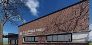 Matheu: empezó la obra del Centro Cívico mientras avanza la construcción del microestadio