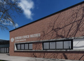 Matheu: empezó la obra del Centro Cívico mientras avanza la construcción del microestadio