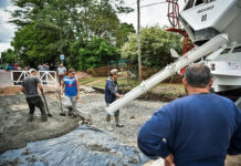 Avanzan las obras viales en Maquinista Savio y Matheu