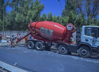 Avanzan dos obras clave para Maquinista Savio: el corredor Beliera-Independencia y el microestadio municipal
