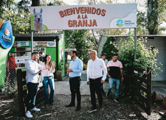 Ingeniero Maschwitz: la Granja Municipal amplió el espacio de juegos del Parque Aéreo Aventura