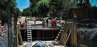 Comenzó la obra de hormigonado y entubamiento del Arroyo Bedoya