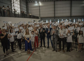 Colegio preuniversitario Ramón A. Cereijo: la Municipalidad recibió a los ingresantes de la cohorte 2023