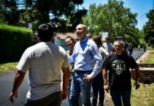 Belén de Escobar: avanza la pavimentación de la calle Fiesta Nacional de la Flor