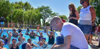 Beto Ramil recorrió la colonia de verano para adultos mayores y supervisó la obra de viviendas de la calle Mermoz en Belén de Escobar