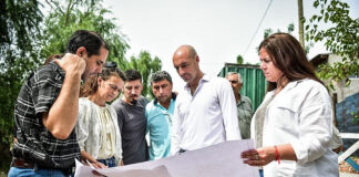 Ingeniero Maschwitz: avanza la instalación de cloacas en el barrio San Miguel y la ampliación de la Escuela Secundaria 16