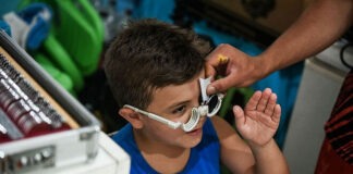 La Municipalidad realiza operativos de salud bucal y oftalmológica en las Colonias de Verano