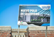 Avanza la construcción del Polo de Seguridad en Garín