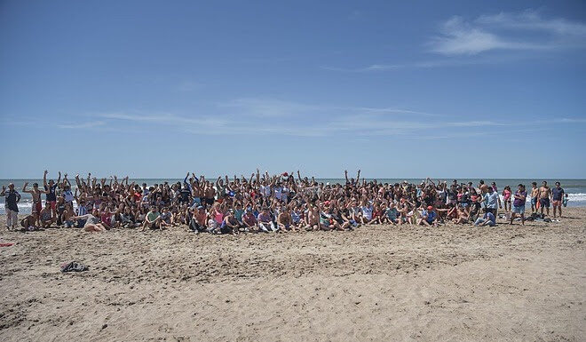 Más de 600 chicos y chicas del distrito participaron del programa municipal “Mi Primer viaje al Mar”
