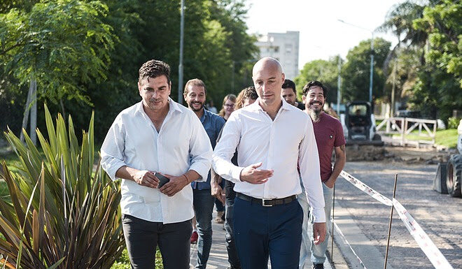 Belén de Escobar: comenzó la repavimentación y puesta en valor de la calle Sarmiento