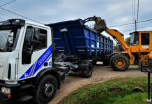 Escobar + Limpio: continúa la campaña de recolección de residuos de poda con participación de los vecinos y vecinas de todo el distrito