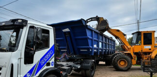 Escobar + Limpio: continúa la campaña de recolección de residuos de poda con participación de los vecinos y vecinas de todo el distrito