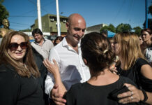Beto Ramil encabezó el acto por el 125° aniversario de Matheu