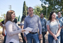 Garín: avanza el entubamiento del arroyo Bedoya y la construcción de la Plaza de las Niñeces