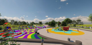 La Municipalidad de Escobar comenzó los trabajos de revalorización integral del Parque Papa Francisco de Ingeniero Maschwitz