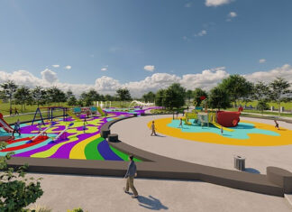 La Municipalidad de Escobar comenzó los trabajos de revalorización integral del Parque Papa Francisco de Ingeniero Maschwitz