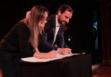 Histórico: Ariel Sujarchuk y Malena Galmarini anunciaron la construcción de una planta de tratamiento cloacal para 500.000 habitantes en un predio recuperado por el Municipio