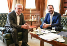 Ariel Sujarchuk se reunió con Sergio Torres para trabajar en los últimos detalles de cara a la inauguración del nuevo Polo Judicial de Escobar