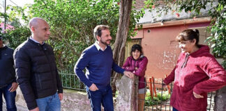 Maquinista Savio: se inauguró la puesta en valor de la calle El Jilguero