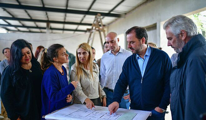 Matheu: avanza la construcción del jardín de infantes y el nuevo centro cívico