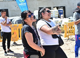 Viviendas Mermoz: las familias preadjudicatarias visitaron la obra de su primera casa propia