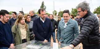 Una nueva escuela para Garín: avanza la construcción del colegio Rosario Vera Peñaloza en el barrio La Esperanza