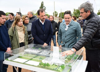 Una nueva escuela para Garín: avanza la construcción del colegio Rosario Vera Peñaloza en el barrio La Esperanza