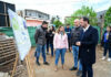 Ariel Sujarchuk recorrió las obras de gas, nuevos pavimentos y la futura Escuela de Artes y Oficios