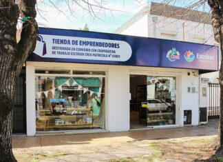 La Tienda de Economía Social de Escobar realizó 200 ventas por mes durante su primer año