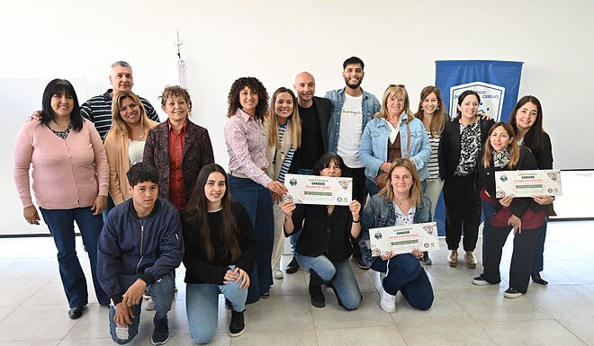 La Municipalidad de Escobar reunió a representantes de las escuelas ganadoras del concurso «Julio Sin Plástico»