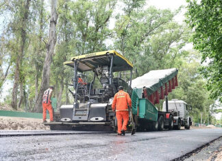 Ariel Sujarchuk supervisó la obra de puesta en valor integral de la Ruta 26