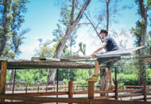 La Municipalidad finaliza los trabajos en la Granja Educativa Don Benito tras los daños ocasionados por el temporal