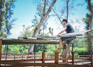 La Municipalidad finaliza los trabajos en la Granja Educativa Don Benito tras los daños ocasionados por el temporal