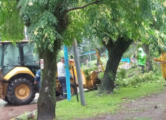 La Municipalidad de Escobar continúa trabajando para atender las consecuencias del temporal