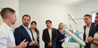 Sujarchuk y Kicillof inauguraron el Centro Cívico de Matheu y recorrieron otras obras que la Municipalidad y Provincia ejecutan en conjunto