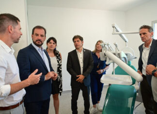 Sujarchuk y Kicillof inauguraron el Centro Cívico de Matheu y recorrieron otras obras que la Municipalidad y Provincia ejecutan en conjunto