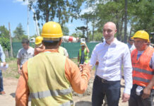 Beto Ramil recorrió la obra de repavimentación y ensanche de la Ruta 26