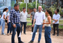 Avanza la construcción de nuevos accesos a Panamericana y la repavimentación de la calle Victoria en Belén de Escobar