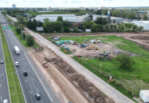 Avanza a buen ritmo la obra que ofrecerá una nueva conexión entre Belén de Escobar e Ing. Maschwitz