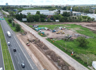 Avanza a buen ritmo la obra que ofrecerá una nueva conexión entre Belén de Escobar e Ing. Maschwitz