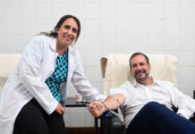 Ariel Sujarchuk se sumó a la campaña solidaria “Doná sangre, doná vida”