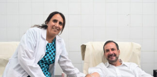 Ariel Sujarchuk se sumó a la campaña solidaria “Doná sangre, doná vida”