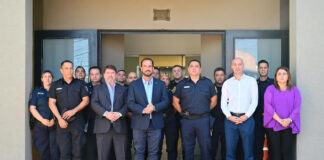 Ariel Sujarchuk recibió a los nuevos jefes policiales y convocará a una Mesa de Coordinación con autoridades federales