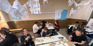 Voluntarias de un proyecto internacional realizaron actividades en conjunto con escuelas de Garín y Maquinista Savio