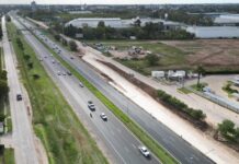 Los nuevos accesos a la Panamericana entran en la etapa final de obra