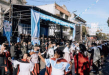 Escobar celebró el 25 de Mayo con un desfile, música y tradición