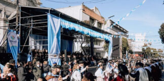 Escobar celebró el 25 de Mayo con un desfile, música y tradición