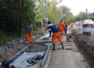 Comenzó el ensanche de la Ruta 26 entre Maquinista Savio e Ingeniero Maschwitz